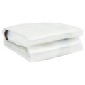 vidaXL Priehľadná plachta s okami 10x12 m Polyetylén