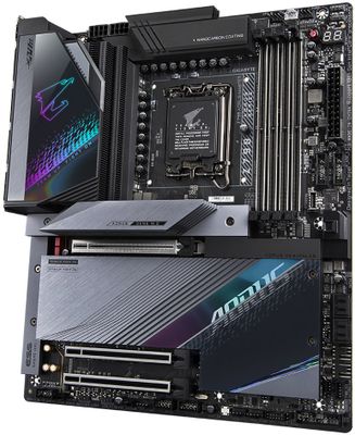 GIGABYTE Z790 AORUS MASTER/LGA 1700/E-ATX Základní deska, Intel Z790, LGA1700, 4x DDR5 DIMM (max. 128GB), 5x M.2, Wi-Fi, DisplayPort, 3x USB typ C, EATX