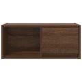 vidaXL TV stolíky 2 ks hnedý dub 60x31x25,5 cm spracované drevo