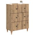 vidaXL Zásuvkový kabinet 66 x 34,5 x 90 cm Kompozitné drevo