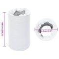vidaXL Ventilačné potrubie hliník a PVC 6 m Ø12,5 cm