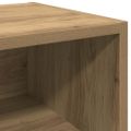 vidaXL Nočné skrinky 2 ks Dub Artisan 40x30x50 cm Konštrukčné drevo