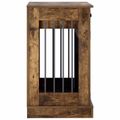 vidaXL Nábytok pre psa Dymový dub 90 x 47,5 x 80 cm Kompozitné drevo