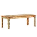 vidaXL Konferenčný stolík 110x50x40 cm masívne recyklované drevo