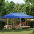vidaXL Skladací záhradný stan 3x6 m, modrý