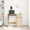 vidaXL Stôl dub sonoma 86x49x76 cm kompozitné drevo
