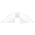 vidaXL Fóliovník s oceľovým rámom biely 120 m² 24x5x2,3 m