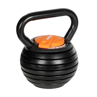 Kettlebell litinový nastaviteľný 9 kg REBEL ACTIVE RBA-2324-9