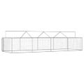 vidaXL Vonkajšia voliéra pre psy so strechou 600x200x150 cm
