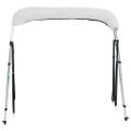 vidaXL Strieška Bimini s 3 oblúkmi a stenami 183x(154-167)x137 cm