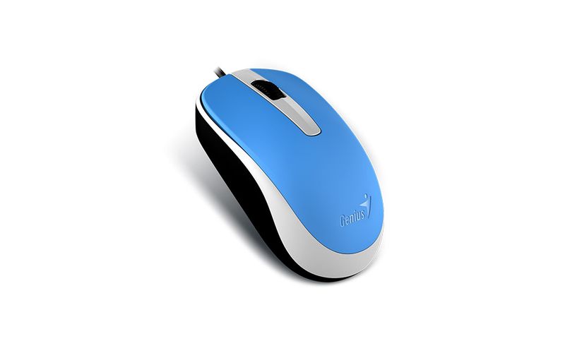 GENIUS DX-120/Kancelárska/Optická/1 200 DPI/Drôtová USB/Modrá