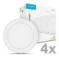 Modee LED Okrúhly LED panel - montovateľný 18W 1980lm neutrálna biela P4 (ML-LPR4000K18WPN)