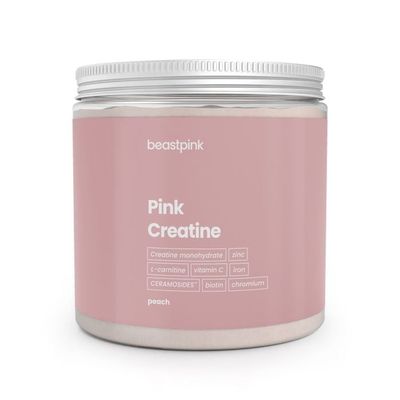 Pink Creatine - GymBeam, broskyňa