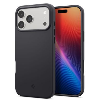 Spigen Silicone Fit Mag Magsafe case for iPhone 17 Pro Max Black
