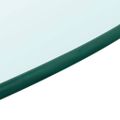 vidaXL Stolová doska z tvrdeného skla, okrúhla, 600 mm