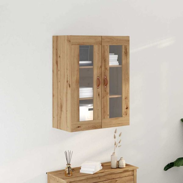 vidaXL Nástenná skrinka Nástenný Remeselný dub 69,5 x 34 x 90 cm