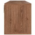 vidaXL TV skrinka, hnedý dub 88,5x27,5x30,5 cm, kompozitné drevo