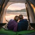 Samonafukovacia dvojosobová karimatka NILS CAMP NC4060 zelená