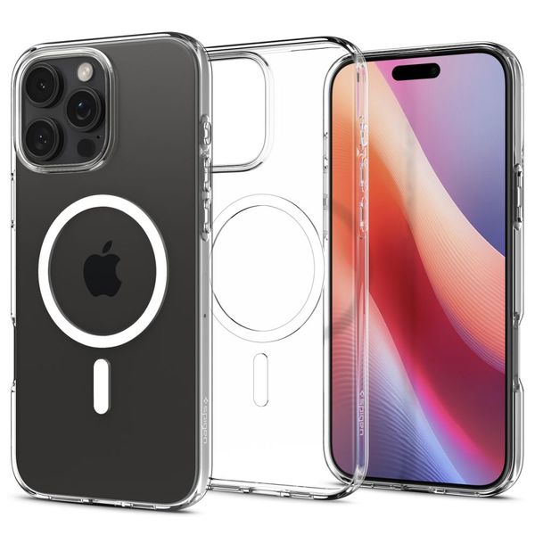 Obal Spigen Liquid Crystal Mag Magsafe pre iPhone 16 Pro 6,3" číry