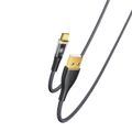Yesido kábel CA104 18W usb/type-c 1,2 m pvc 2A čierna