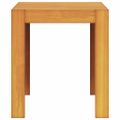 vidaXL Bočný stôl Prírodný olej 43 x 36 x 40 cm Husté teakové drevo