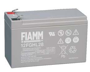 Fiamm olovená batéria 12FGHL28 (12V/7,2Ah, Faston 250)