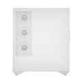 Počítačová skriňa Darkflash DY460 (biela) + 4 ventilátory ARGB