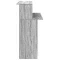 vidaXL Recepčný stôl sivý dub sonoma 100x50x103,5 cm kompozitné drevo