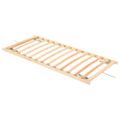 vidaXL Lamelový posteľný rošt s 13 lamelami nastaviteľná hlava a nohy 90x200 cm