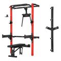 Multifunkčný posilňovací stojan - Power Rack HMS KLT22 červený