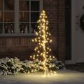 vidaXL Vianočný stromček 160 LED Teplá biela 150 cm PET