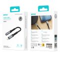 BWOO Adaptér AUX 3,5mm - Lightning Čierny BZ48