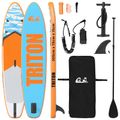 vidaXL Nafukovací paddleboard TRITON 305 x 76 x 15 cm Modrá pre