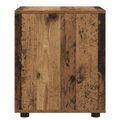 vidaXL Úložná skrinka 40 x 48 x 57 cm Kompozitné drevo Staré drevo