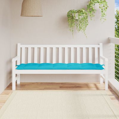 vidaXL Podložka na záhradnú lavičku 180x50x7 cm, oxfordská látka