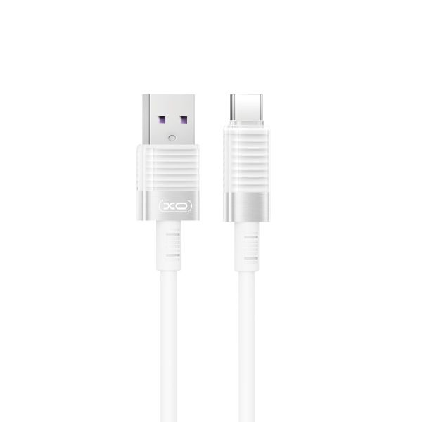 XO kábel NB282 USB - USB-C 1,0m 6A biely