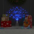 vidaXL Vonkajšie vianočné prskavky 4 ks, modré 20 cm, 560 LED