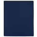 vidaXL Plachty Jersey 2 ks sivé 90x200 cm bavlna