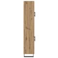 vidaXL Highboard 2 ks Remeselný dub 69,5 x 34 x 180 cm
