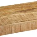 vidaXL TV stolík z mangového dreva 90x30x40 cm