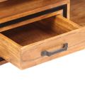 vidaXL Konferenčný stolík 100x45x33 cm, akáciový masív