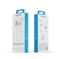 Forever Flexible kábel USB - Lightning 1,0 m 2,4A biely