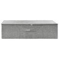 vidaXL Úložný box látkový 70x40x18 cm sivý