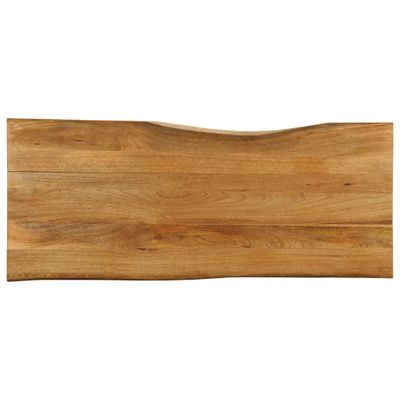 vidaXL Stolová doska 140x60x3,8 cm živý okraj masívne mango