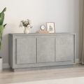 vidaXL Komoda betónovo sivá 102x35x55 cm spracované drevo