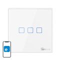Inteligentný bezdrôtový nástenný vypínač Sonoff T2EU3C-RF 433 MHz (3-kanálový)