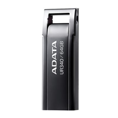 ADATA UR340/64GB/USB 3.2/USB-A/Čierna