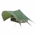 vidaXL Teepee stan pre 3 osoby 3-miestny Zelená a šedá