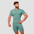 Kompresné šortky Mid Blue - GymBeam, veľkosť L