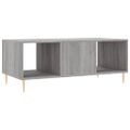 vidaXL Konferenčný stolík sivý sonoma 102x50x40cm kompozitné drevo